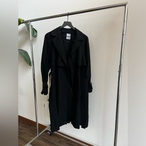 8 Seconds Korean Brand - Black Trench Coat